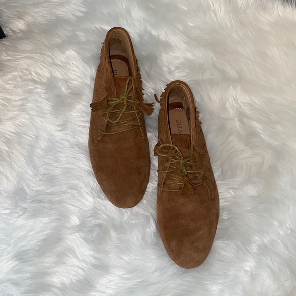 Ulla Johnson‎ Adelaide Tan Suede Fringe Booties - Picture 2 of 15